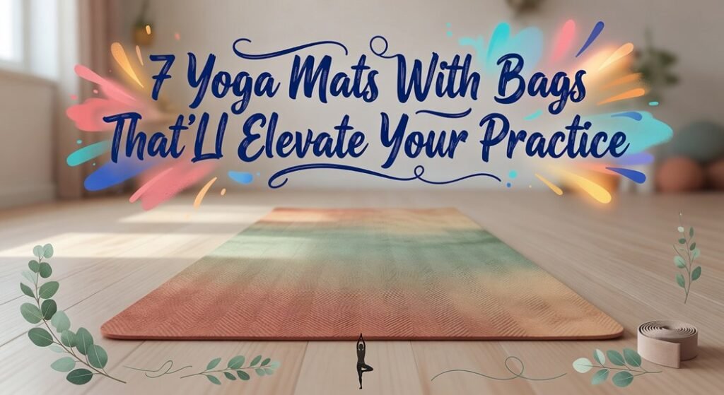 yoga mats with bags